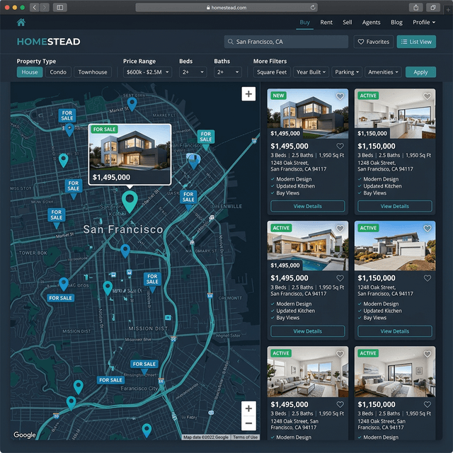Emlak Listeleme Yazılımı